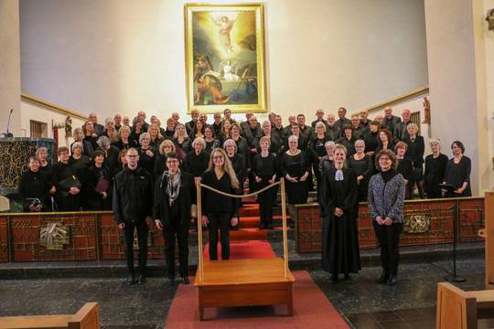 135 Jahre Evang. Kirchenchor Ichenheim - Mitwirkende an der kirchenmusikalischen Feierstunde